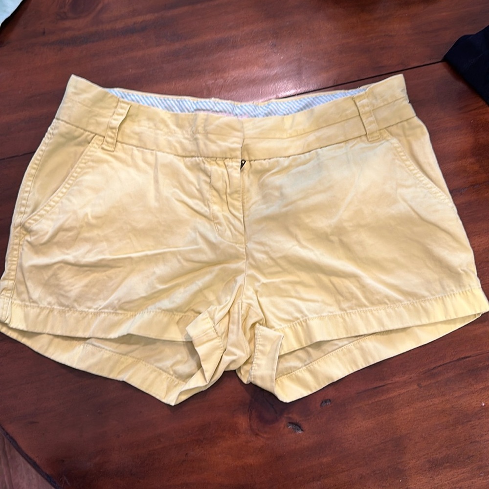 J Crew Chino Broken-In- Size 2- Highlighter Yellow